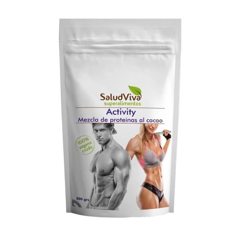 Salud Viva Activity Mezcla Proteínas al Cacao 500g