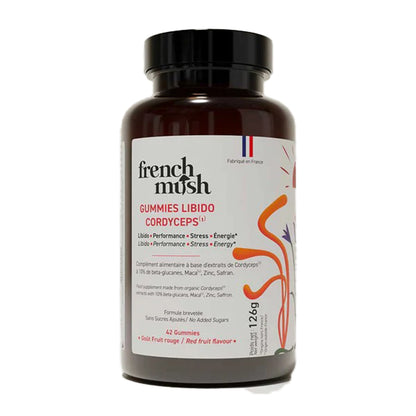 Gummies LIBIDO con Cordyceps French Mush 126g French Mush 42 uds