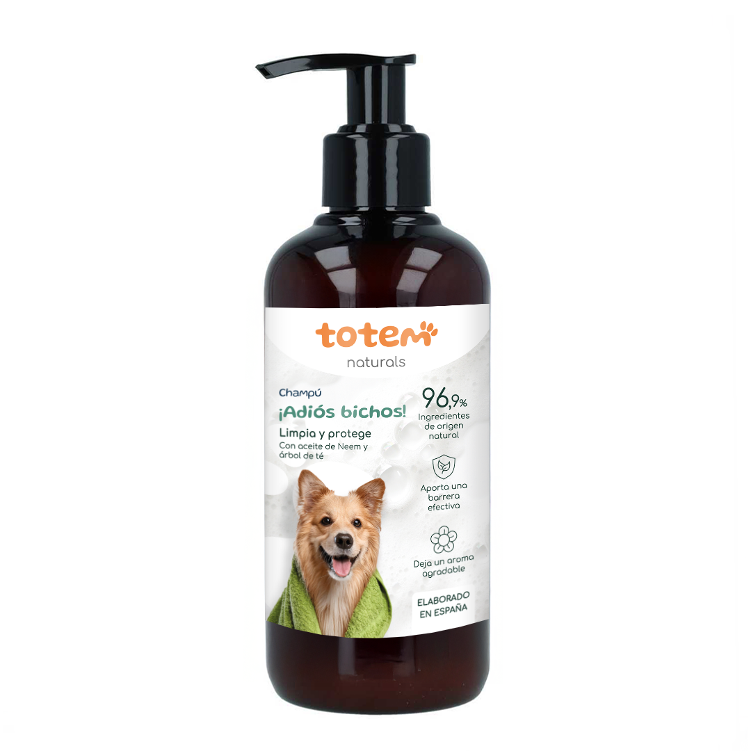 Pack Repelente para perros Champú  + Spray Totem Naturals