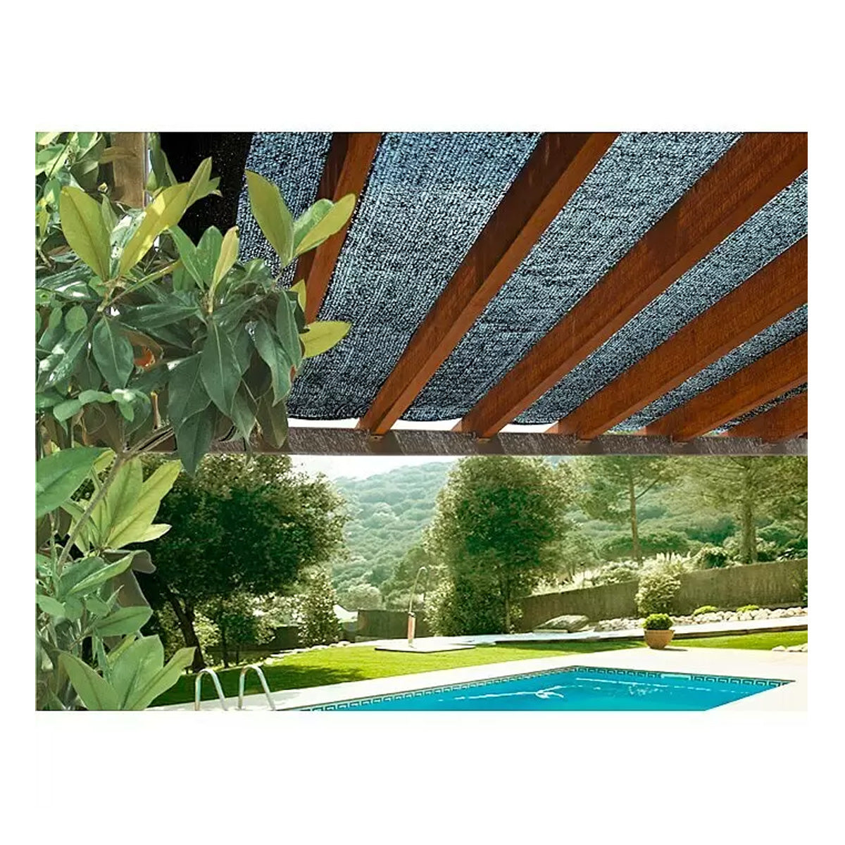 Malla de sombreo Sun Net 70% Nortene verde 4x5 m