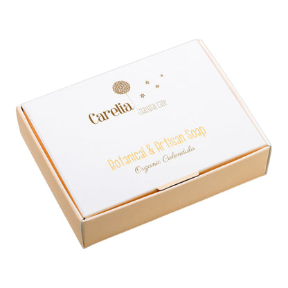 Jabon sólido de Caléndula para Bebés y Mamás Carelia 100 g