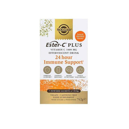 Ester-C efervescente 1000 mg Solgar 7 sobres