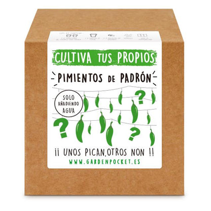 Brotes Pocket "pimientos De Padrón" Garden Pocket