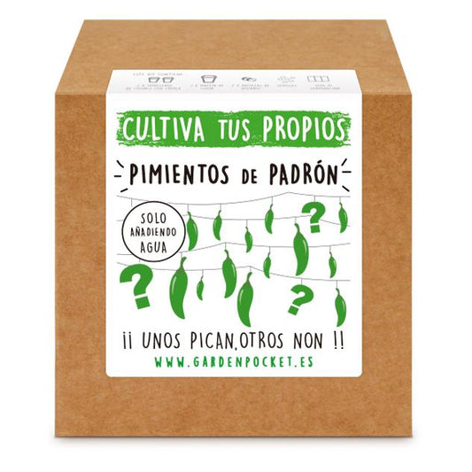 Brotes Pocket "pimientos De Padrón" Garden Pocket