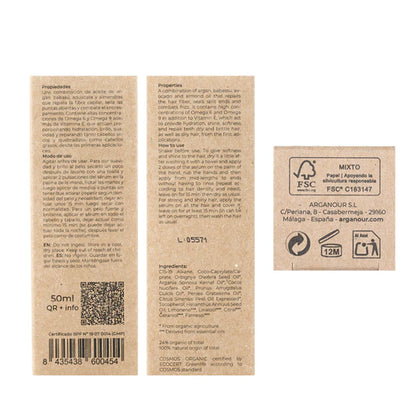 Serum Capilar con aceite de Argan Arganour 50 ml