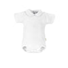 Body con cuello y manga corta blanco Cambrass