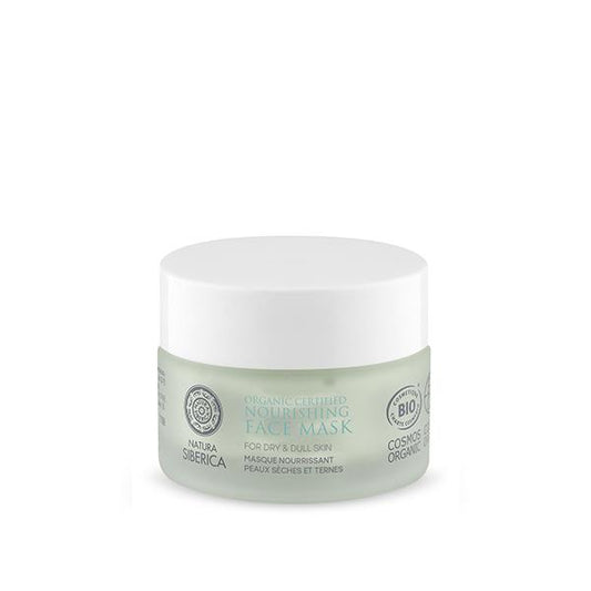 Mascarilla Facial Nutritiva para Piel Seca y Apagada Certificada Orgánica Natura Siberica 50 ml