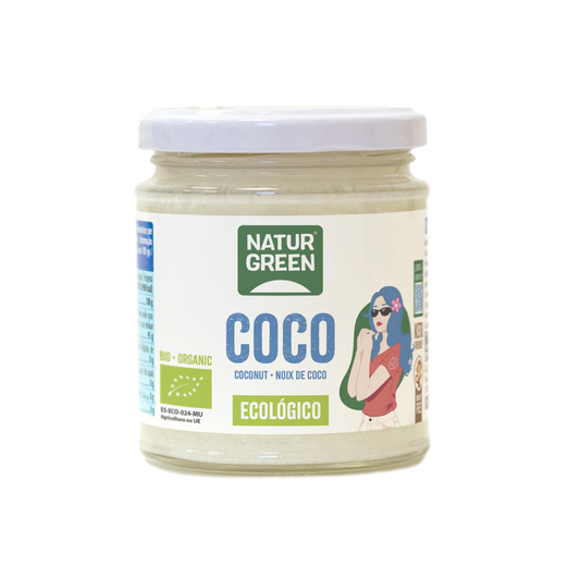 Grasa de Coco Bio NaturGreen 200 g