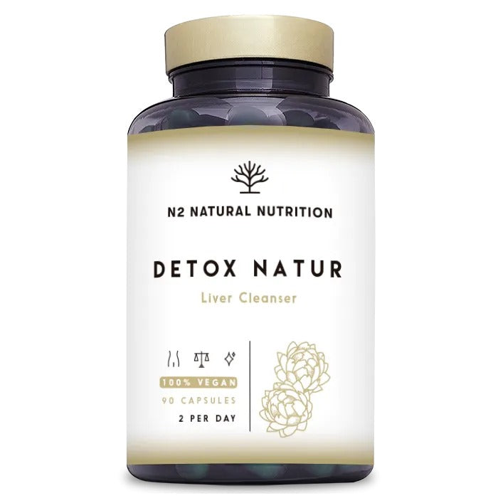 Detox Natur 45 días Hígado N2 Natural Nutrition 90 cápsulas