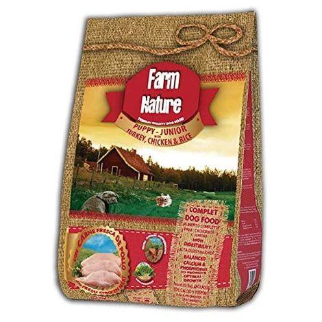 Farm Nature Pavo y Pollo con Arroz Junior 12,5Kg