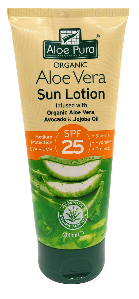 Protector Solar Factor 25 ALOE PURA 200ml