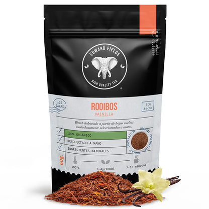 Infusión Rooibos Vainilla, ecológico a granel Edward Fields 60 g