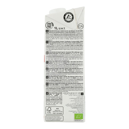 Bebida Coco y Almendra sin azúcar Ecomil 1L