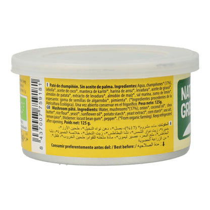 Paté Champiñón Bio Naturgreen 125 g