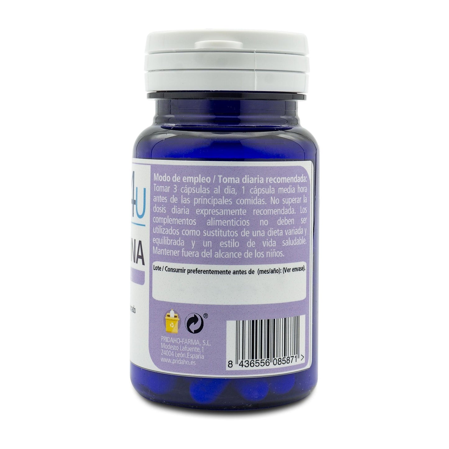 H4U L-Carnitina 45 cápsulas de 645 mg