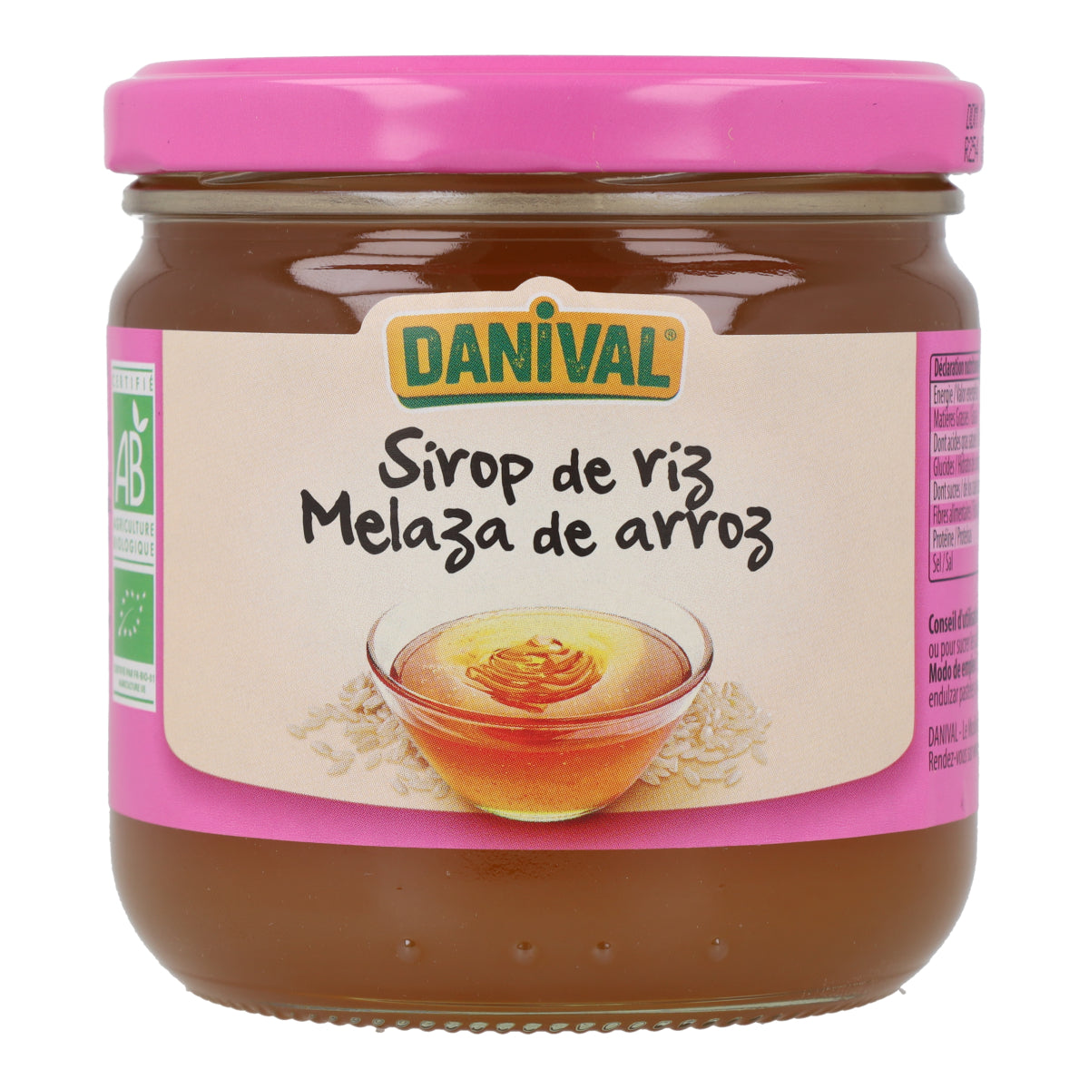 Sirope de Arroz Bio Danival 460 g