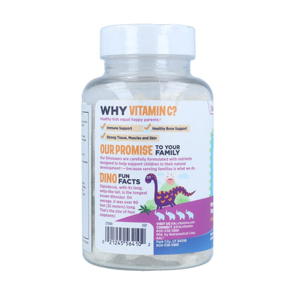 Vitamina C Rex Kal,  100 Dinosaurios masticables