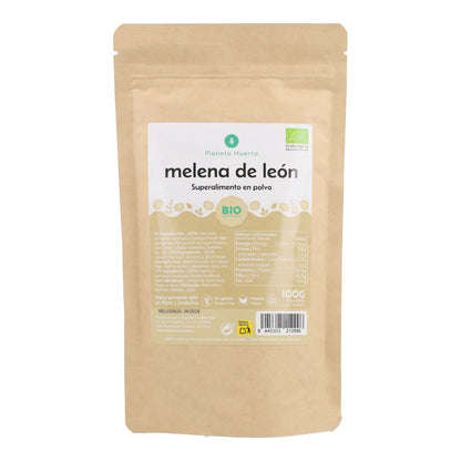 Melena de león en polvo 100% ECO Planeta Huerto 100 g