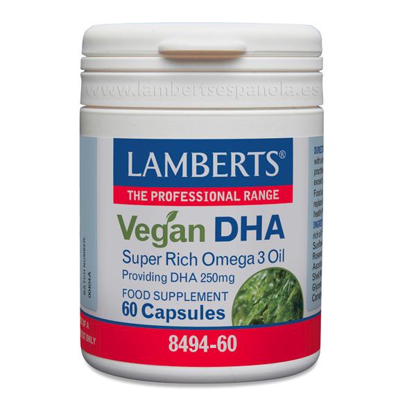DHA Vegan 60 cápsulas Lamberts