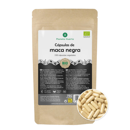 Maca Negra BIO Planeta Huerto 150 cápsulas