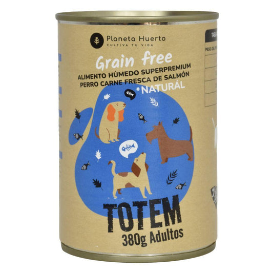 Comida Húmeda Grain Free Superpremium para perro Salmón 380 g Planeta Huerto