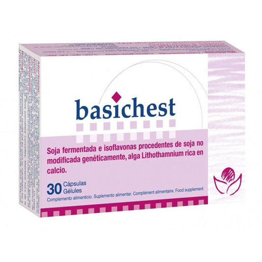 Basichest soja e isoflavonas Bioserum, 30 cápsulas