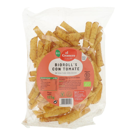Nachos Bioroll’s con Tomate Bio El Granero 125 g