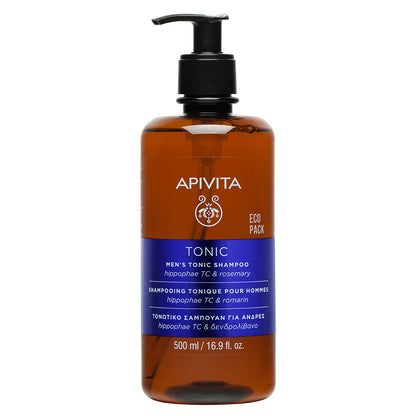 Champú tonificante hombre para la caída del cabello - ECOPACK APIVITA, 500 ml