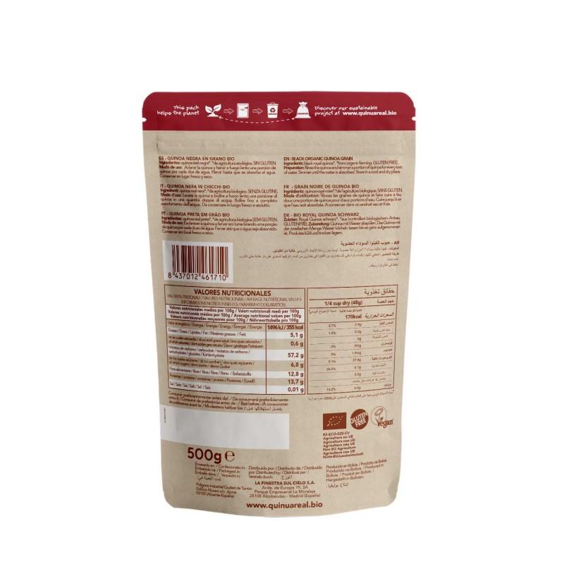 Grano negro de quinoa Quinua Real 500 g