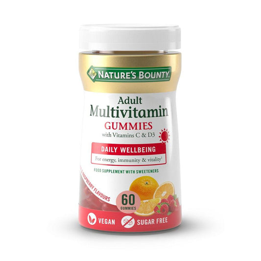 Multivitamínico adultos 60 gominolas Nature's Bounty