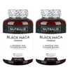 Pack 2x Nutralie Maca negra andina complex + vitaminas B6 + B12, 120 cápsulas