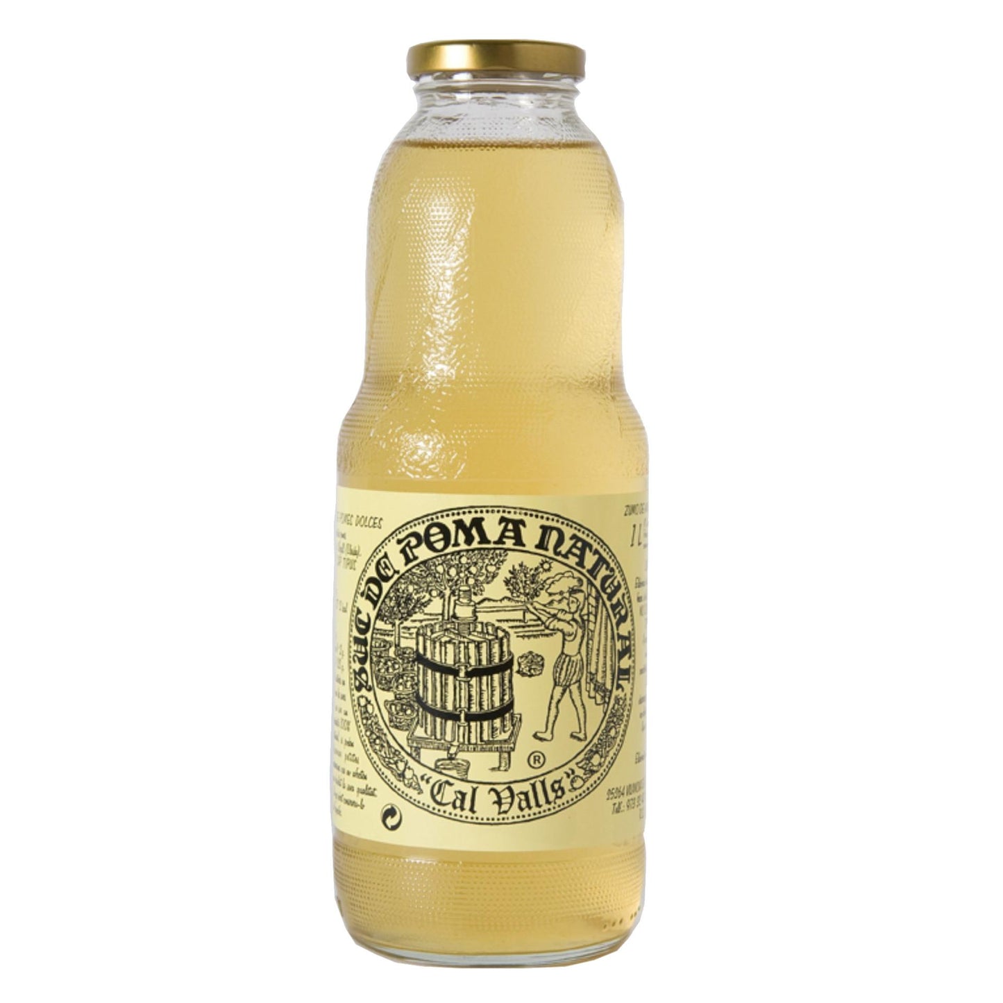 Zumo de Manzana Nat Cal Valls 1L
