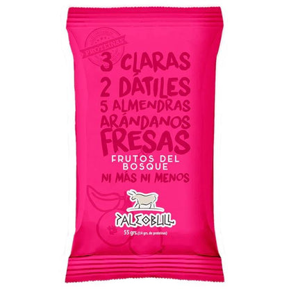 Barrita energética frutos del bosque Paleobull 55 g