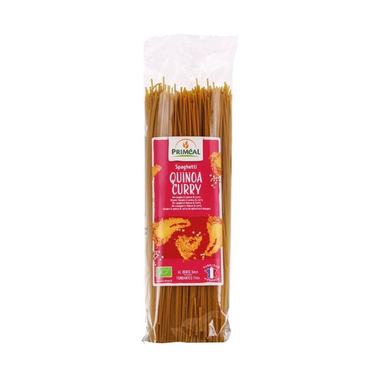 Espagueti Trigo, Quinoa y Curry Priméal 500g