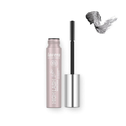 Máscara de  pestañas high lash black, Lavera 5,5 ml