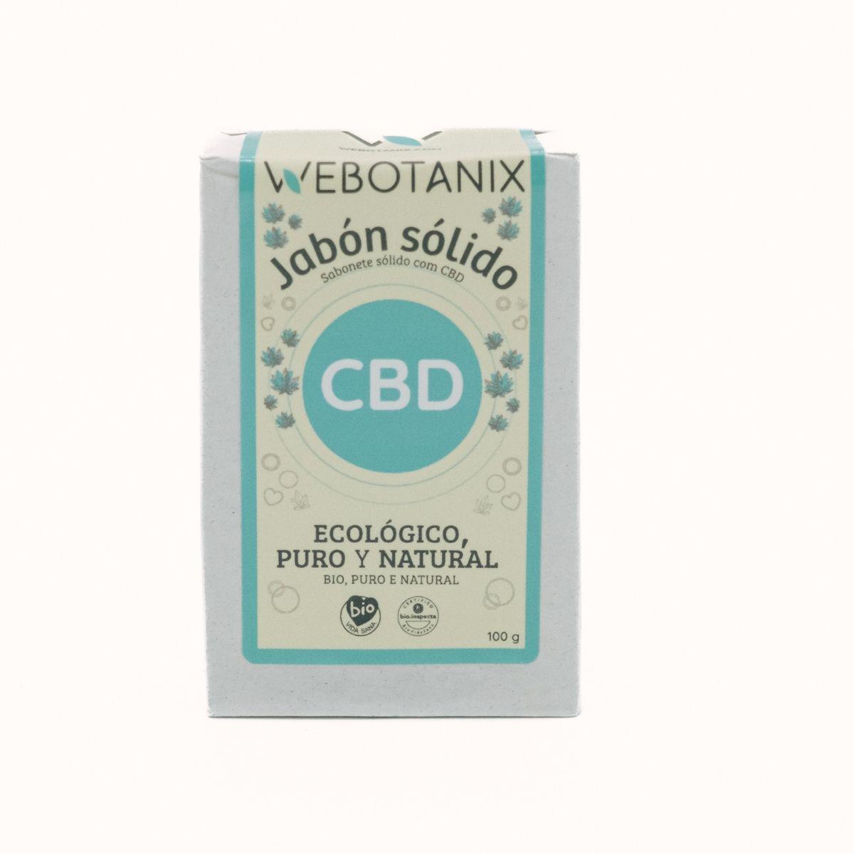 WeBotanix Jabón sólido CBD Bio 100 g