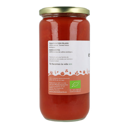 Tomate Entero Pelado ECO Planeta Huerto 660 g