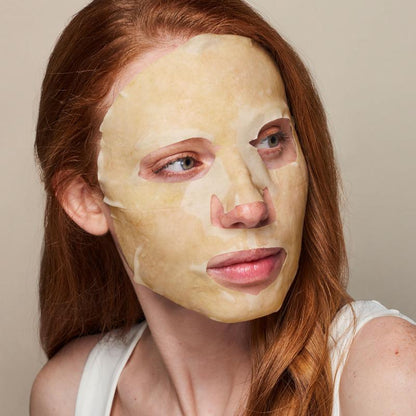 Mascarilla Facial Tisú Iluminadora e Hidratante con Vitamina C Iroha Nature 20 ml