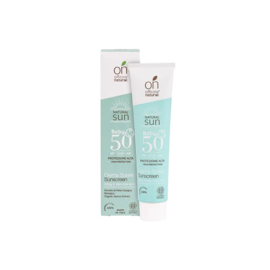 Crema Solar Bebé SPF 50 75 ml Certificado Ecologico Officina Naturae