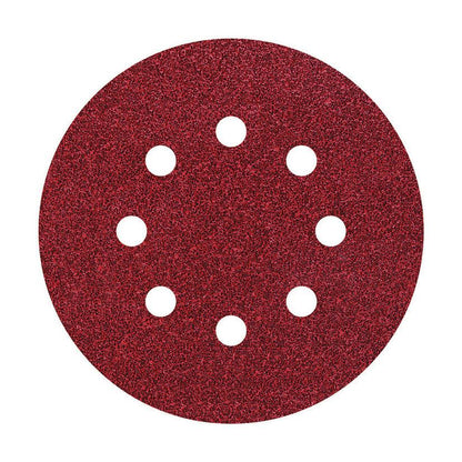 25 discos adhesivos de lijar perforadas Ø 125 mm Wolfcraft