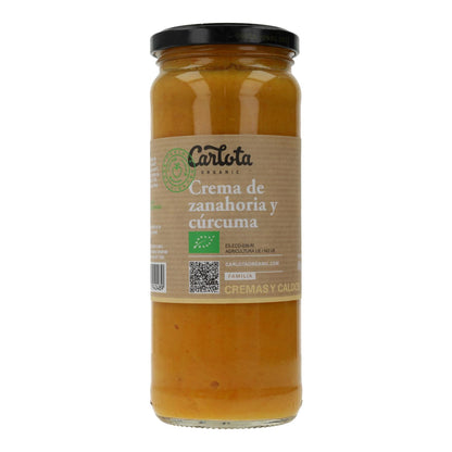 Crema de Zanahoria y Cúrcuma Carlota Organic 450 g