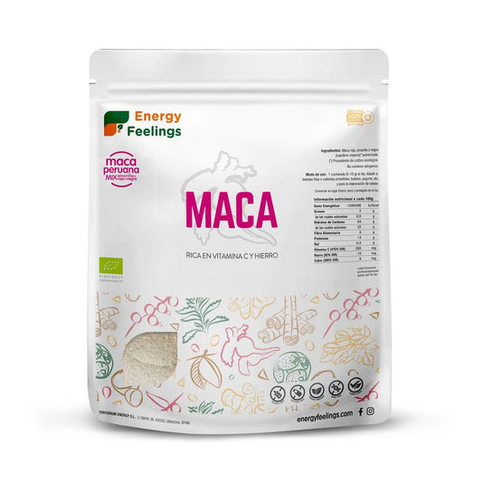 Maca BIO en polvo Energy Feelings 500g