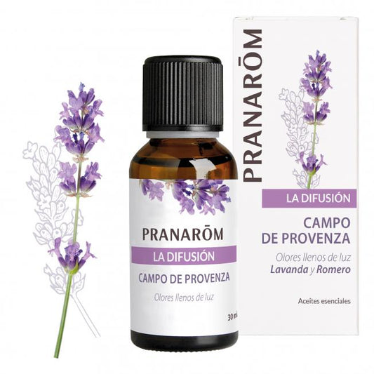 Aceite esencial difusión Campo de Provenza Pranarom 30 ml