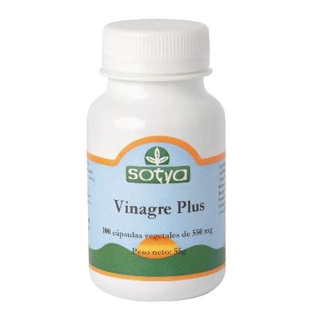 Vinagre Plus vinagre piña y papaya Sotya, 100 cápsulas