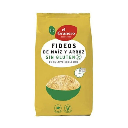 Fideos sin Gluten Bio El Granero, 500 g