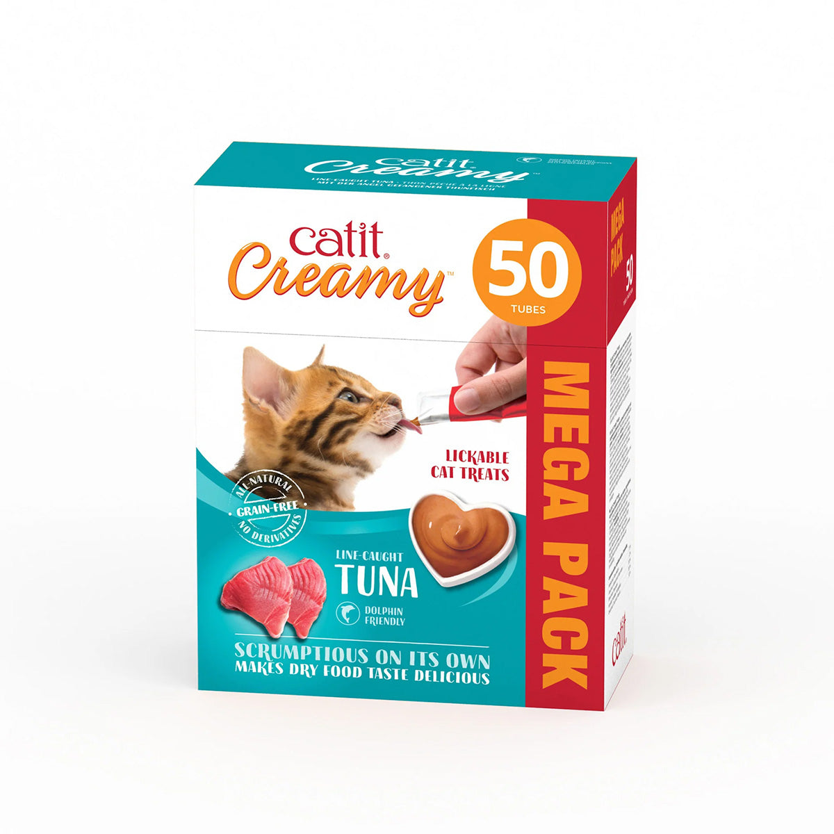 Snack líquido para gatos Creamy Multi Pack 50 x 10 g Catit