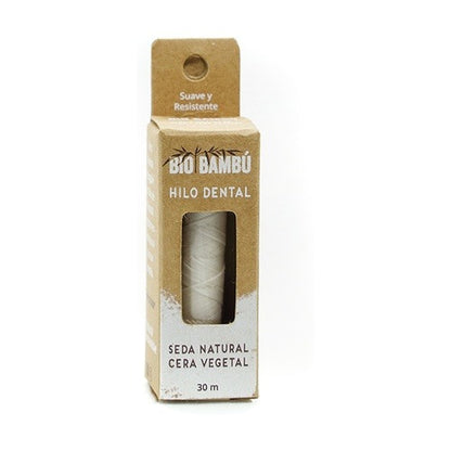 Hilo Dental de Seda Natural 30m Recargable