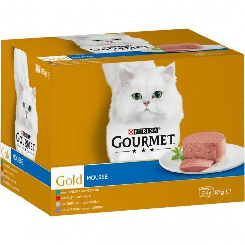 GOURMET GOLD Mousse Pack surtido (24x85g)