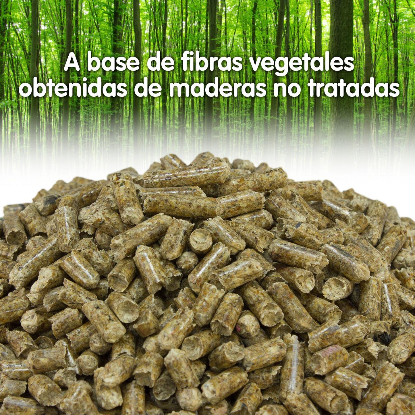 Lecho para animales Pellet  Arquivet 10 L