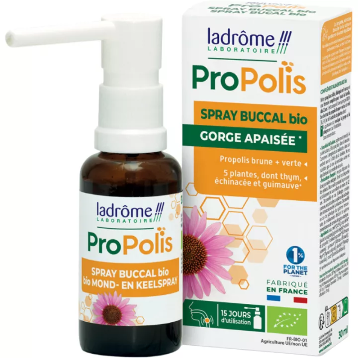 Spray bucal Própolis Ladrome 30 ml